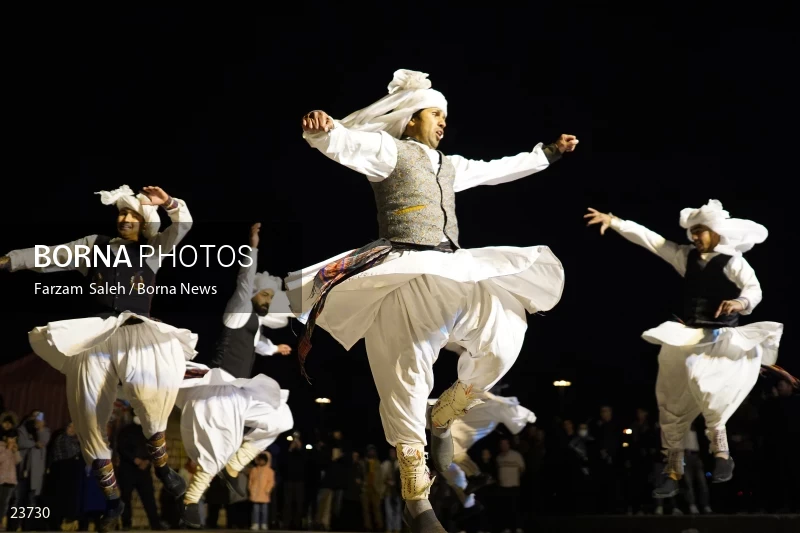 Performing cultural programs in Azadi Square on the occasion of Nowruz