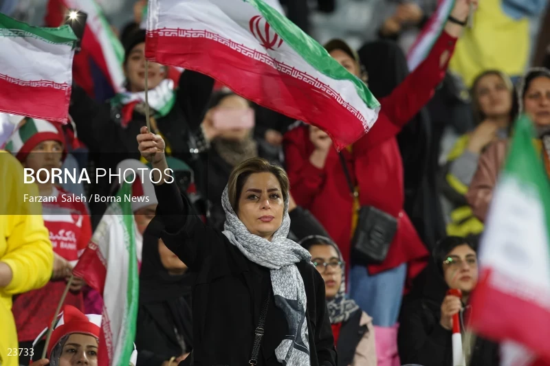 Iran v Russia friendly football match