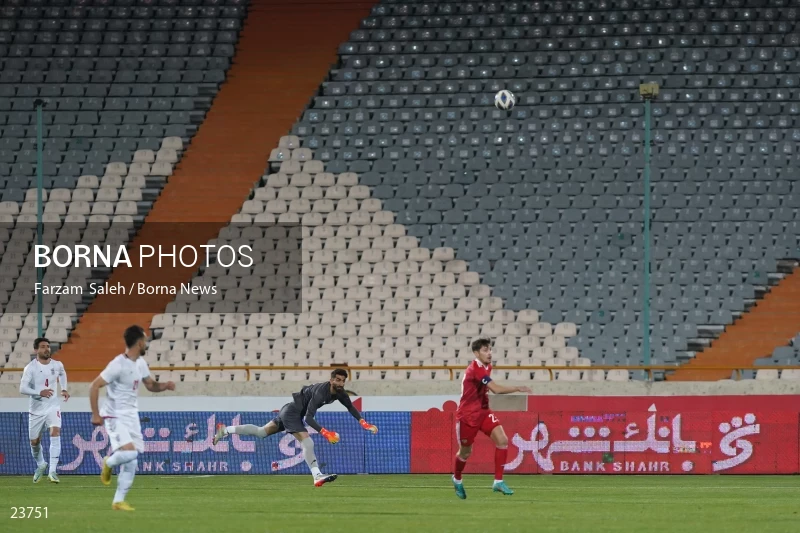 Iran v Russia friendly football match
