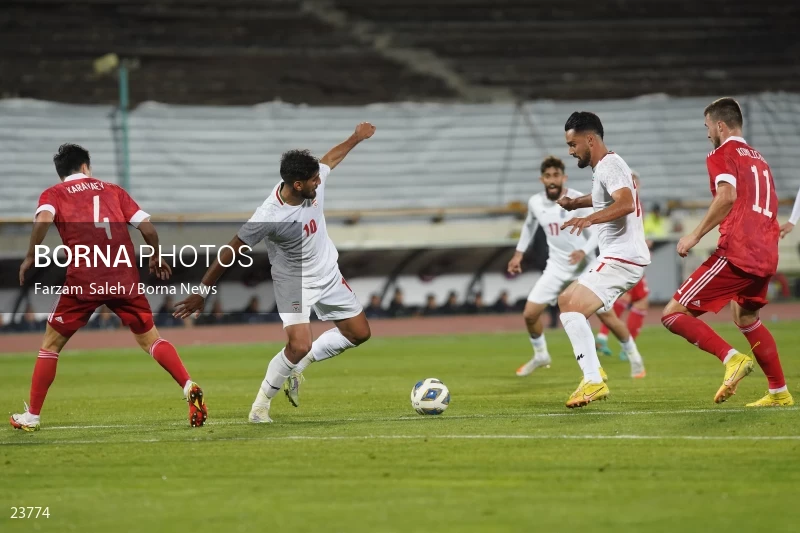 Iran v Russia friendly football match