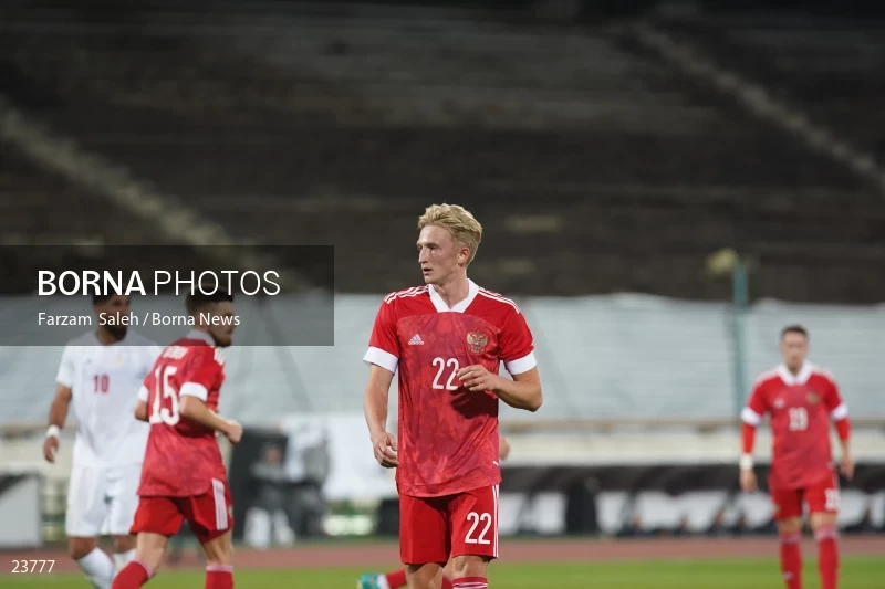 Iran v Russia friendly football match