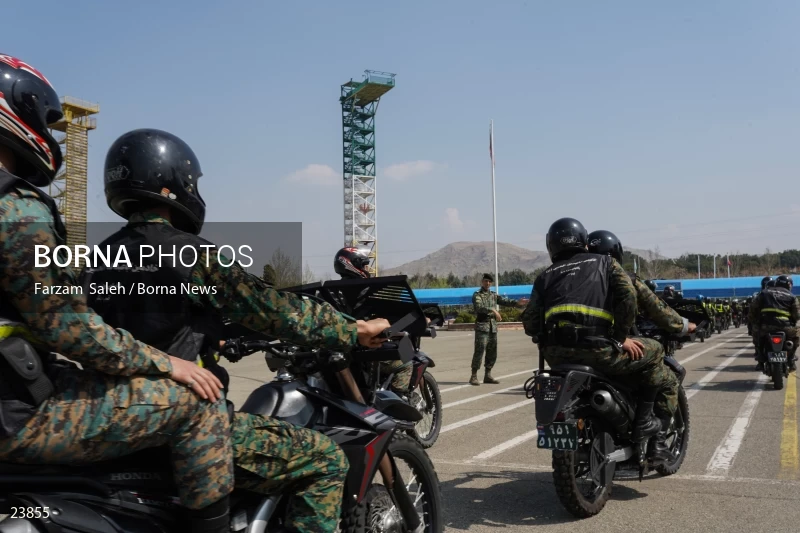 Special Units of FARAJA Hold Exercises