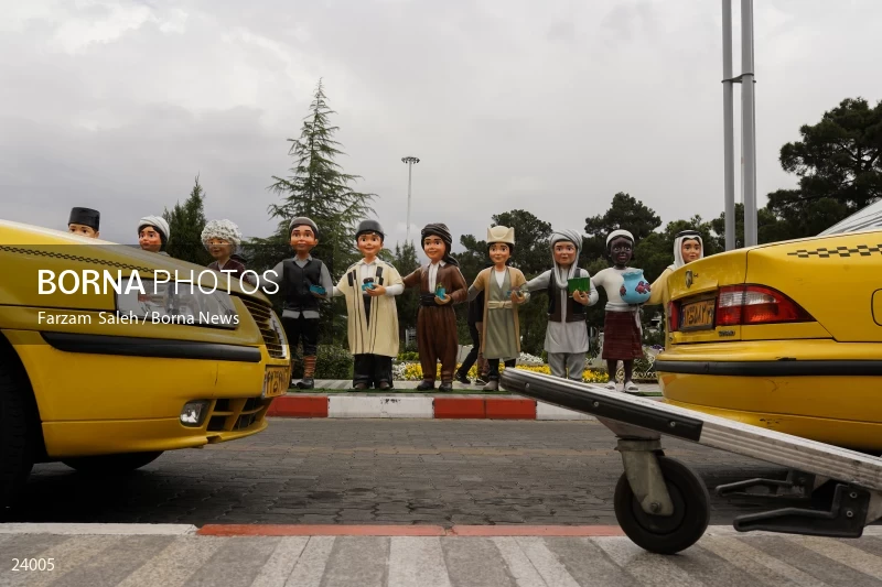 Tehran Mehrabad Airport in Nowruz 1402