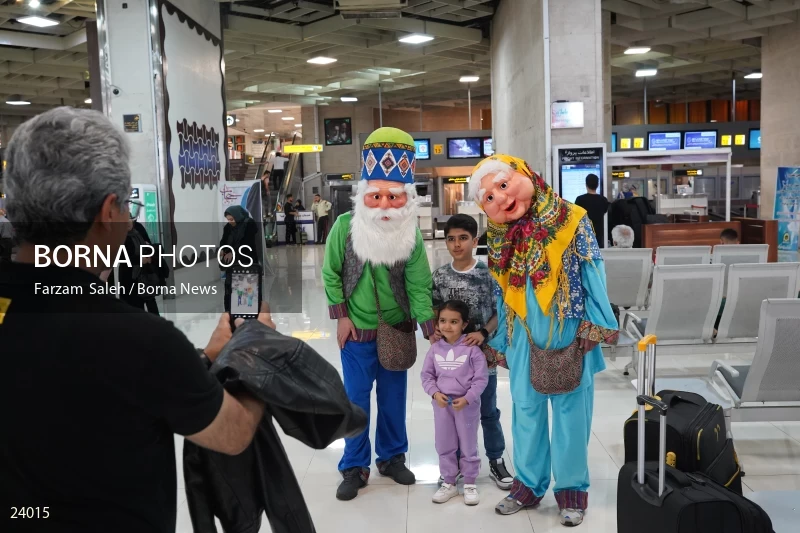 Tehran Mehrabad Airport in Nowruz 1402