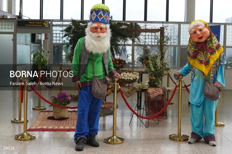 Tehran Mehrabad Airport in Nowruz 1402
