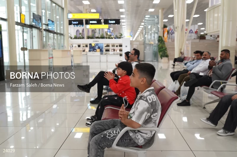 Tehran Mehrabad Airport in Nowruz 1402