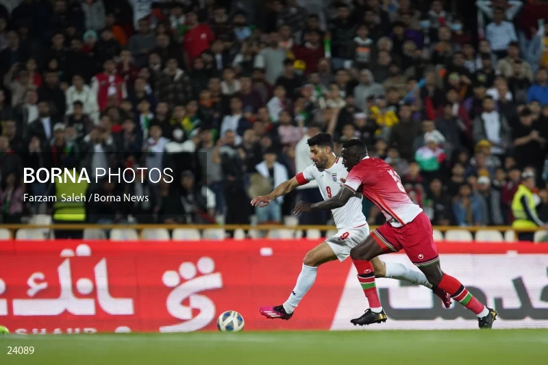 Iran v Kenya friendly football match