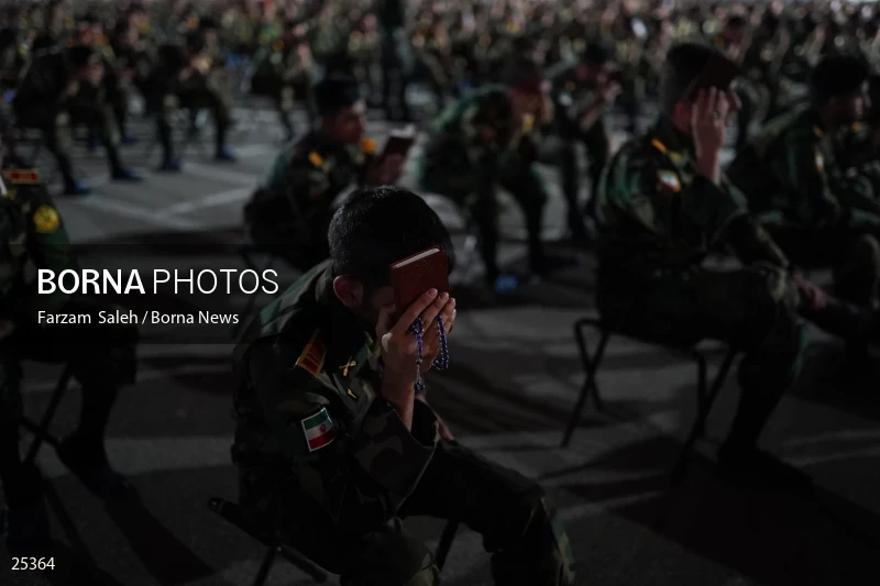 Qadr Night in Imam Ali Army Officer University (21st day of Ramadan)