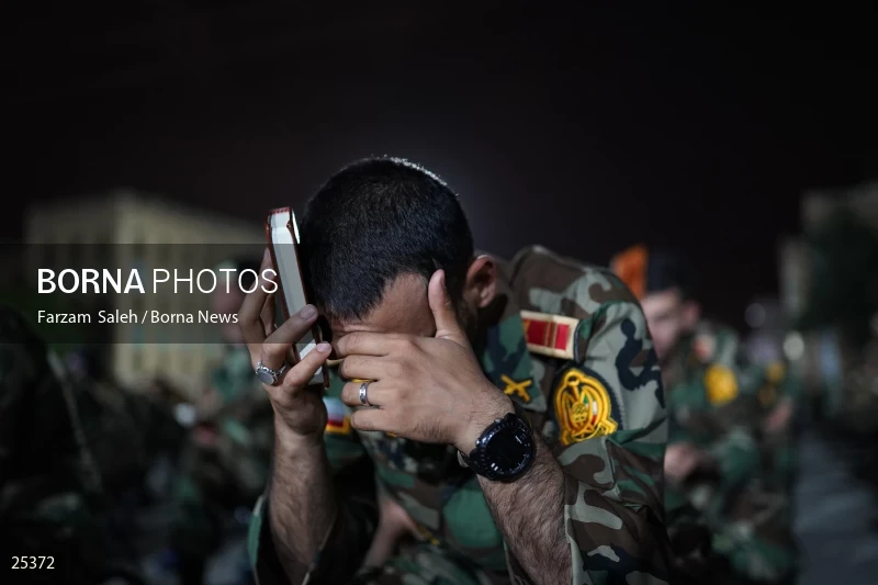 Qadr Night in Imam Ali Army Officer University (21st day of Ramadan)