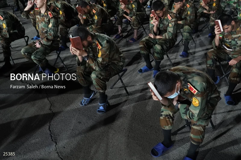 Qadr Night in Imam Ali Army Officer University (21st day of Ramadan)