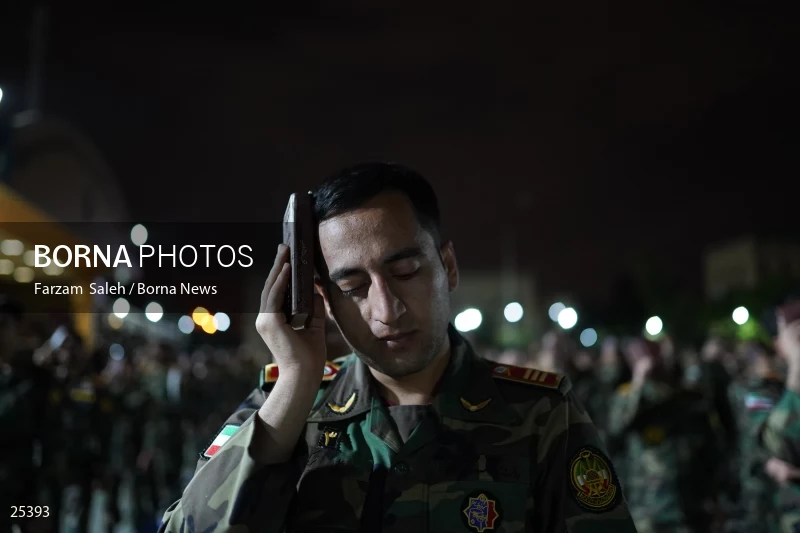 Qadr Night in Imam Ali Army Officer University (21st day of Ramadan)