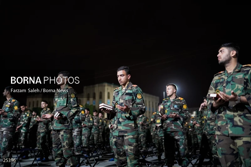 Qadr Night in Imam Ali Army Officer University (21st day of Ramadan)