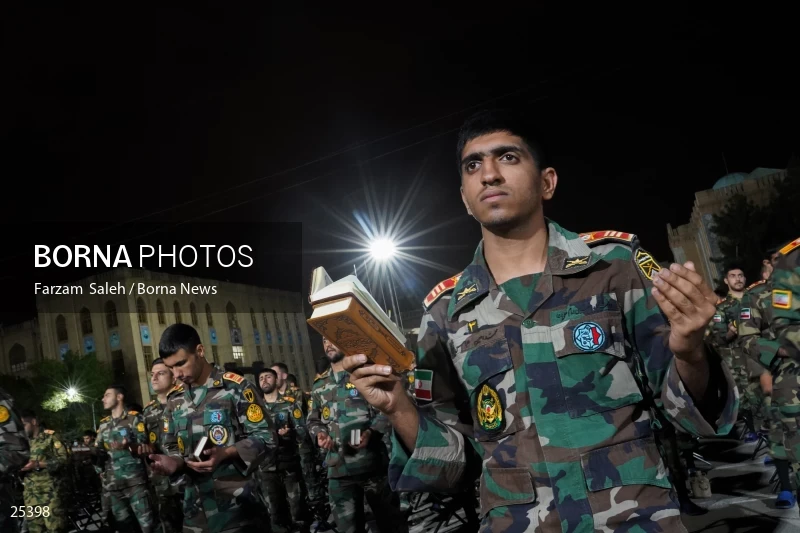 Qadr Night in Imam Ali Army Officer University (21st day of Ramadan)