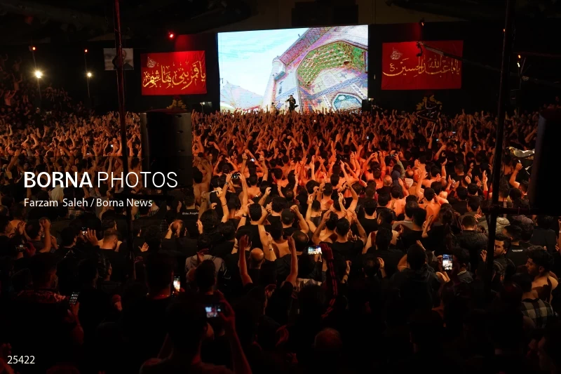 Qadr Night in Shiroudi Sport Complex (23rd day of Ramadan)