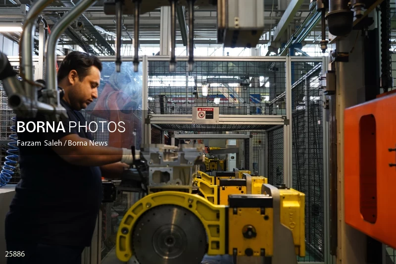 Unveiling of Cadila and Shahin Plus cars at Saipa Automobile Factory