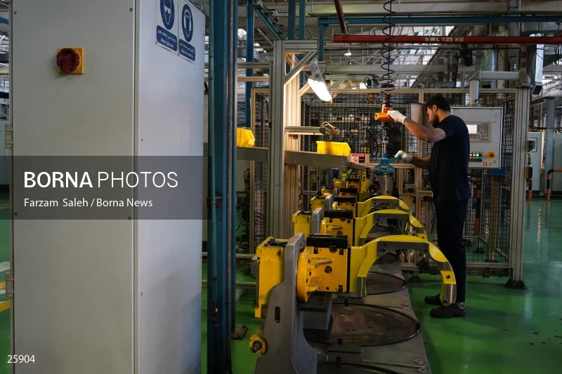 Unveiling of Cadila and Shahin Plus cars at Saipa Automobile Factory