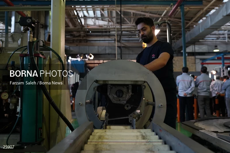Unveiling of Cadila and Shahin Plus cars at Saipa Automobile Factory