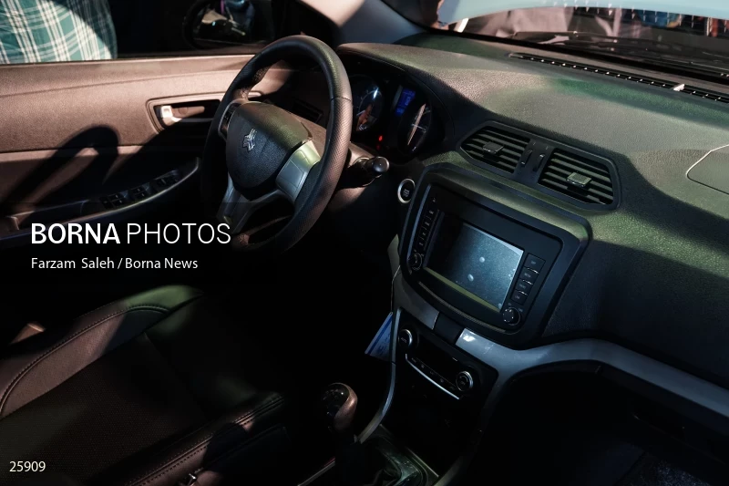 Unveiling of Cadila and Shahin Plus cars at Saipa Automobile Factory