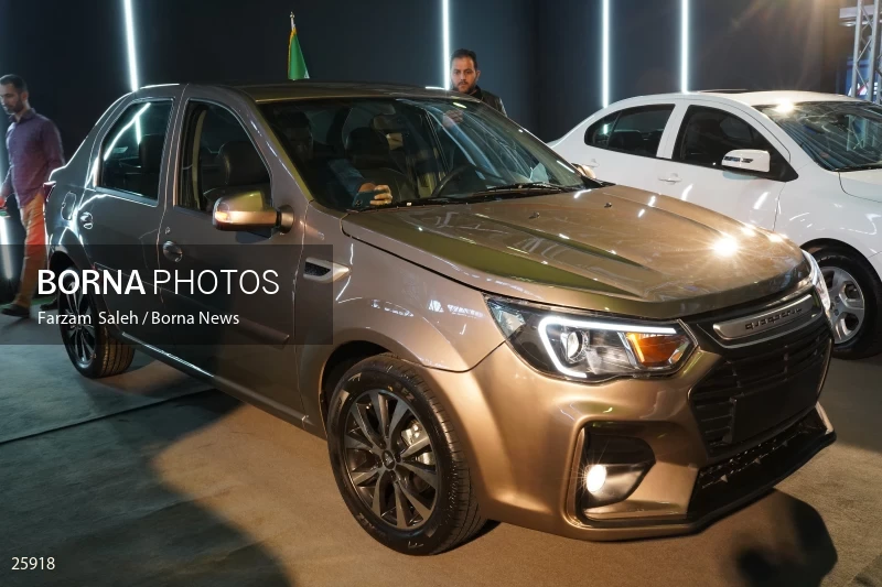 Unveiling of Cadila and Shahin Plus cars at Saipa Automobile Factory