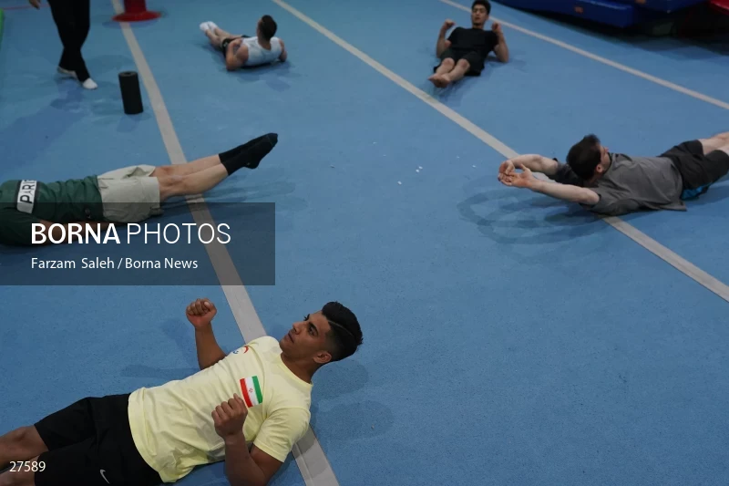 Iranian national gymnastics team camp