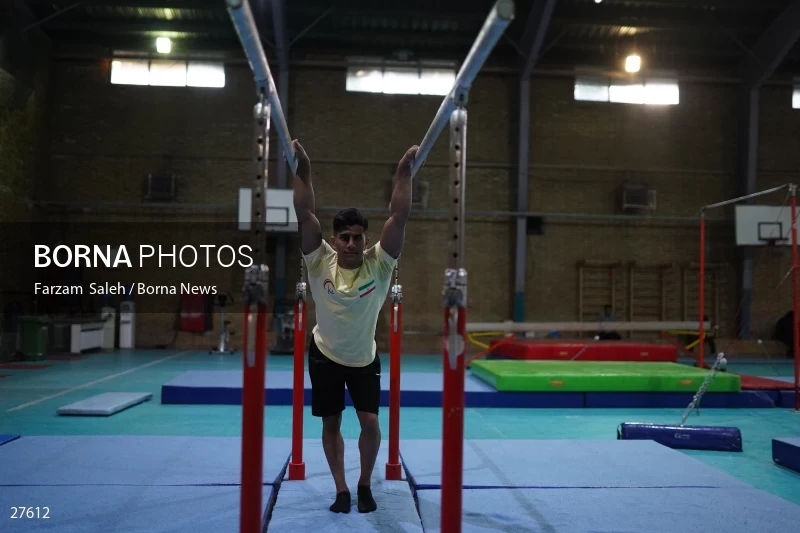 Iranian national gymnastics team camp