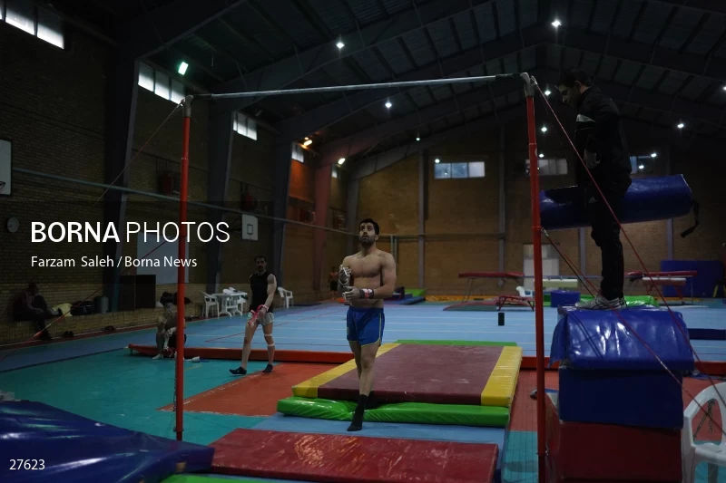 Iranian national gymnastics team camp