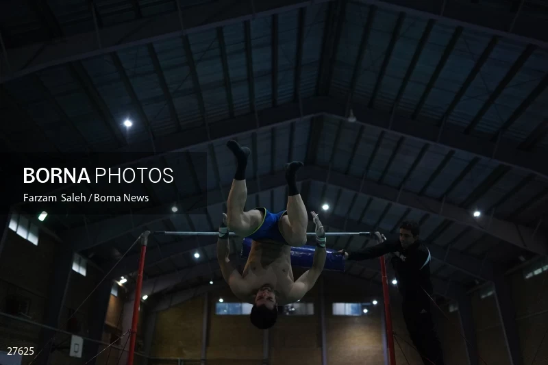 Iranian national gymnastics team camp