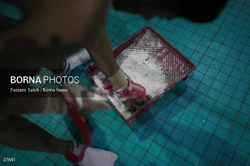 Iranian national gymnastics team camp