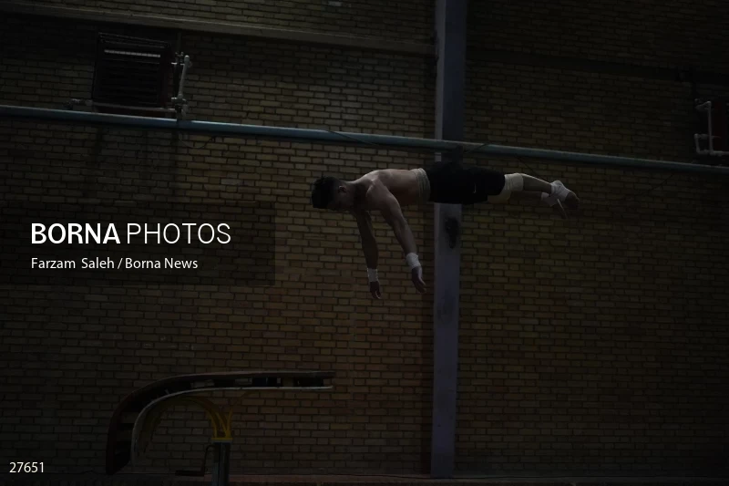 Iranian national gymnastics team camp