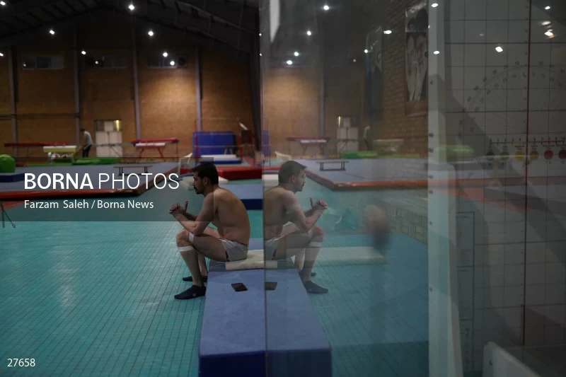 Iranian national gymnastics team camp