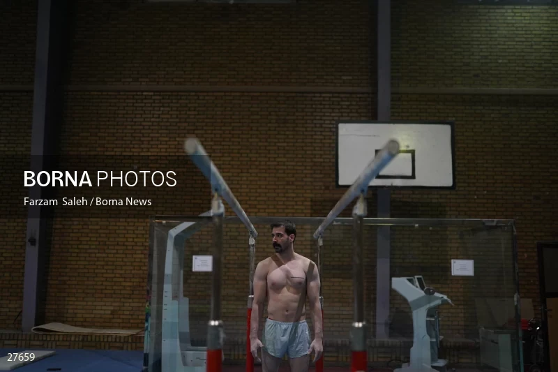 Iranian national gymnastics team camp