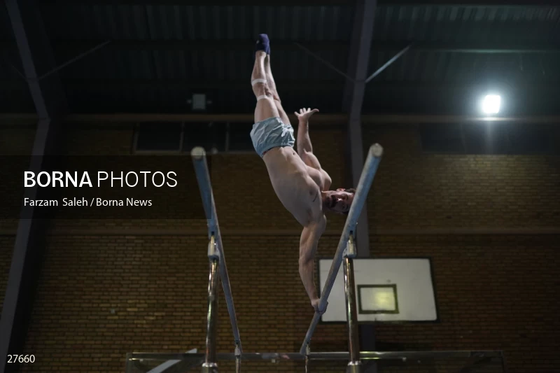 Iranian national gymnastics team camp