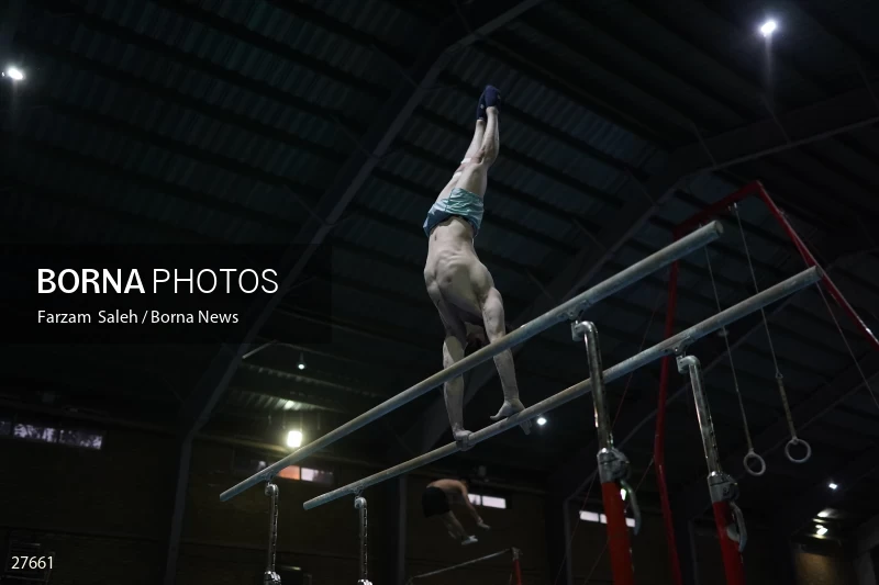 Iranian national gymnastics team camp