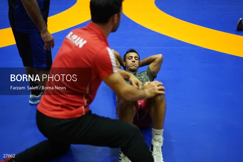 National Greco-Roman wrestling team camp