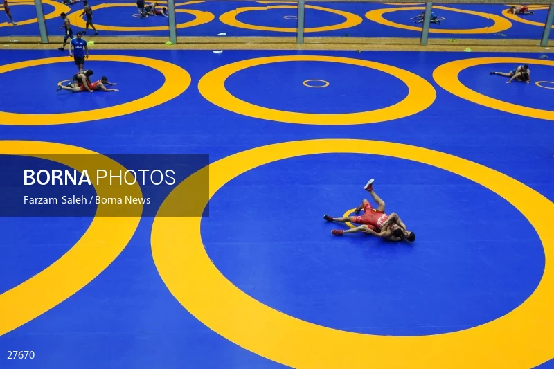 National Greco-Roman wrestling team camp