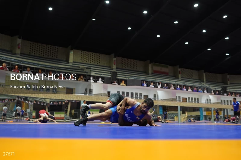 National Greco-Roman wrestling team camp
