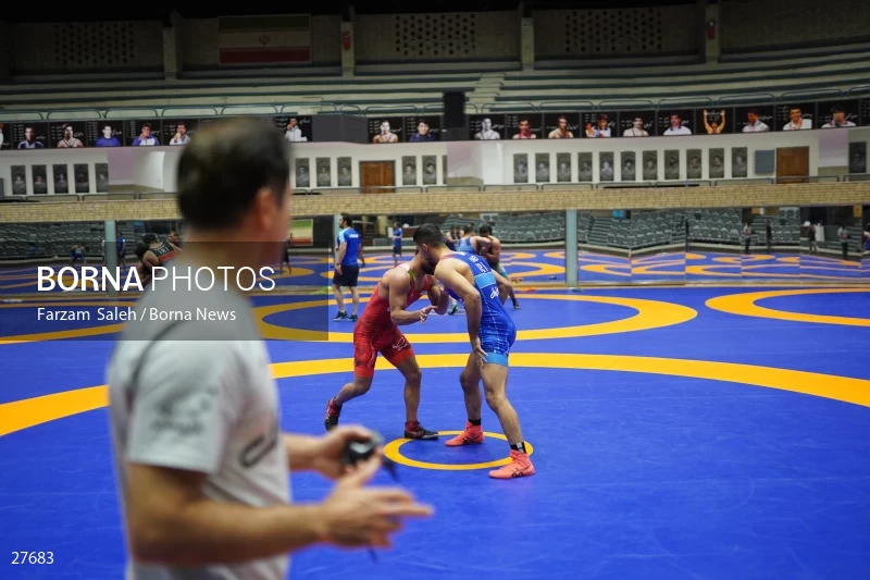 National Greco-Roman wrestling team camp