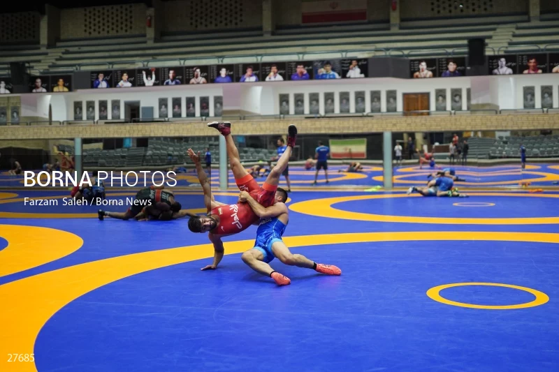 National Greco-Roman wrestling team camp