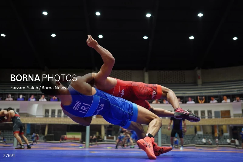 National Greco-Roman wrestling team camp
