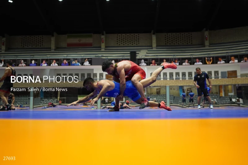 National Greco-Roman wrestling team camp