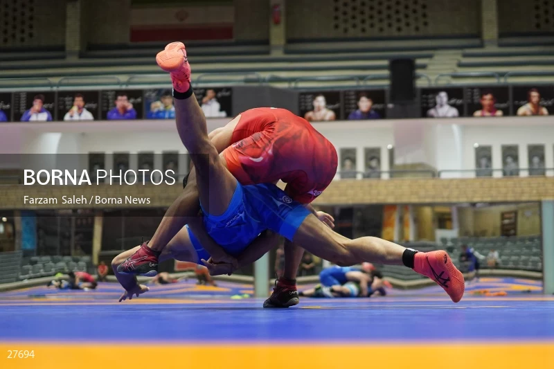 National Greco-Roman wrestling team camp