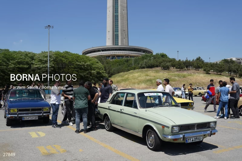 Paykan Lovers gathering in Tehran