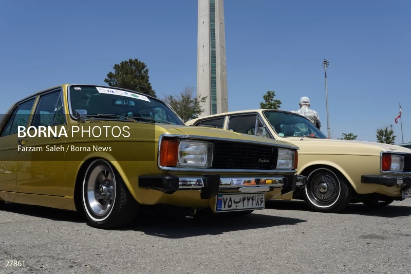 Paykan Lovers gathering in Tehran
