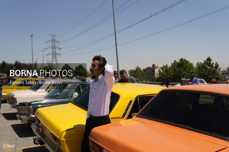 Paykan Lovers gathering in Tehran