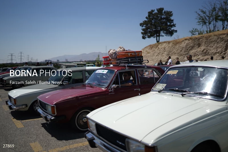 Paykan Lovers gathering in Tehran