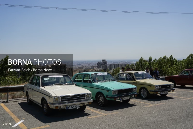 Paykan Lovers gathering in Tehran