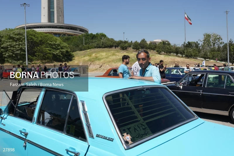 Paykan Lovers gathering in Tehran
