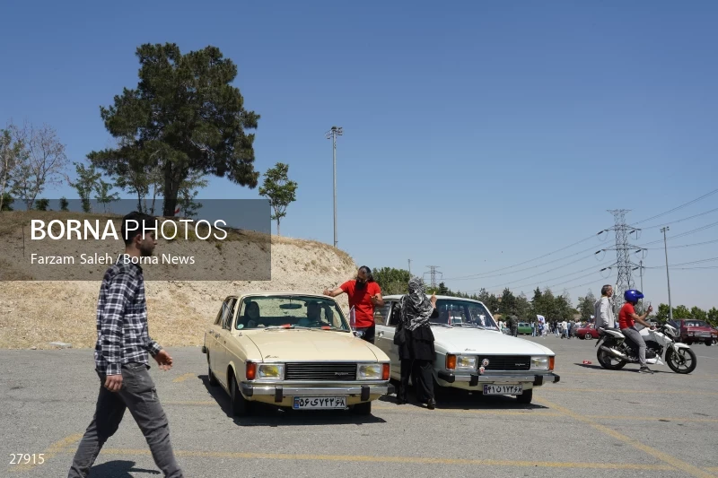 Paykan Lovers gathering in Tehran
