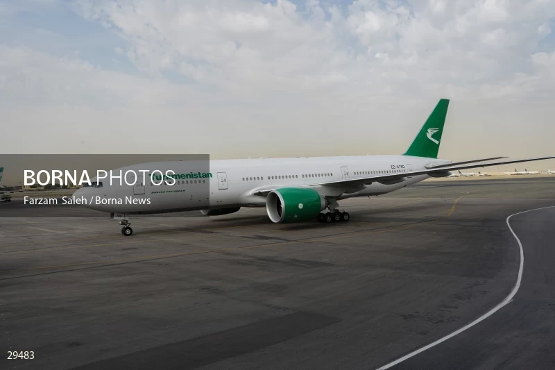 Arrival of the Chairman of the People's Council of Turkmenistan Gurbanguly Berdimuhamedow to Tehran