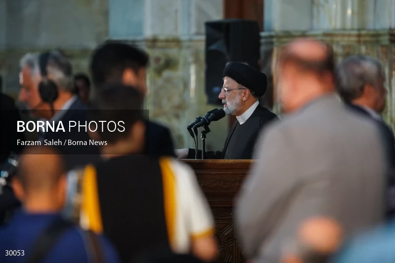 The anniversary of Imam Khomeini's passing away with the presence of the President